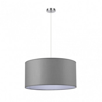 Distribuidor - Lâmpadas Diversas | Colgantes Moderno | COLGANTE CHANZA 3XE27 CROMO/GRIS REGX50X50 CM Ref: 157695028
